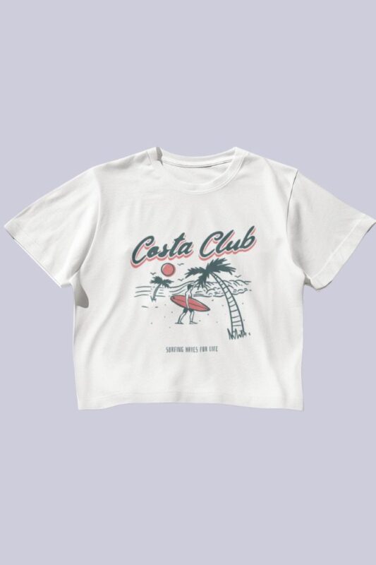 Home Shoppy Style 39 Costa club crop top