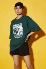 Epic Pirate Adventure Oversized T-Shirt – Gen Z Vibe Edition - Image 2