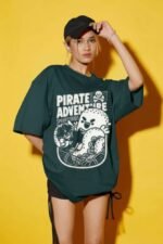 Epic Pirate Adventure Oversized T-Shirt – Gen Z Vibe Edition