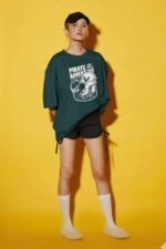 Epic Pirate Adventure Oversized T-Shirt – Gen Z Vibe Edition - Image 3