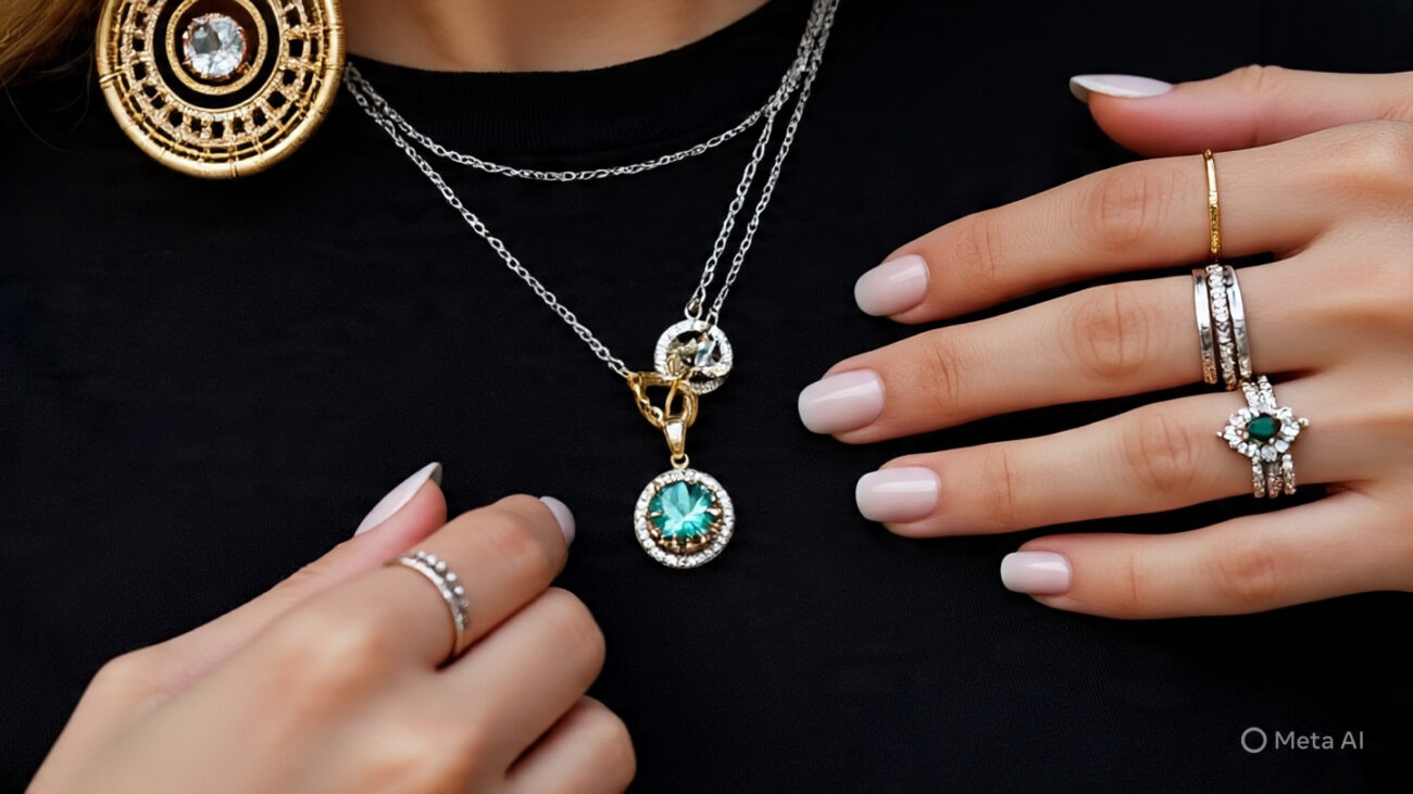 15 Days of Outfits: Master Your Travel Capsule Wardrobe 18 statement earrings a few rings and a