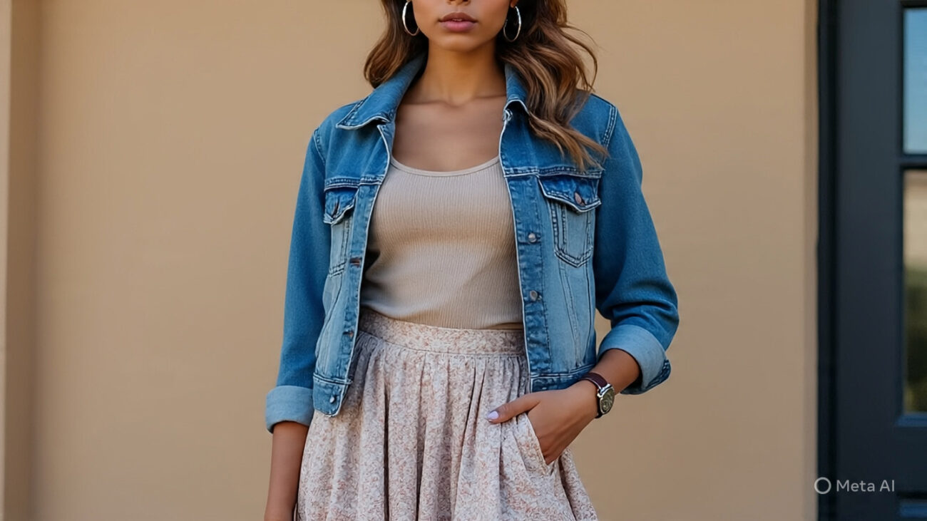 15 Days of Outfits: Master Your Travel Capsule Wardrobe 15 try your midi skirt again paired with