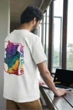 BEAST Graphic T-Shirt | 180 GSM Poly-Cotton Regular Fit - Image 2