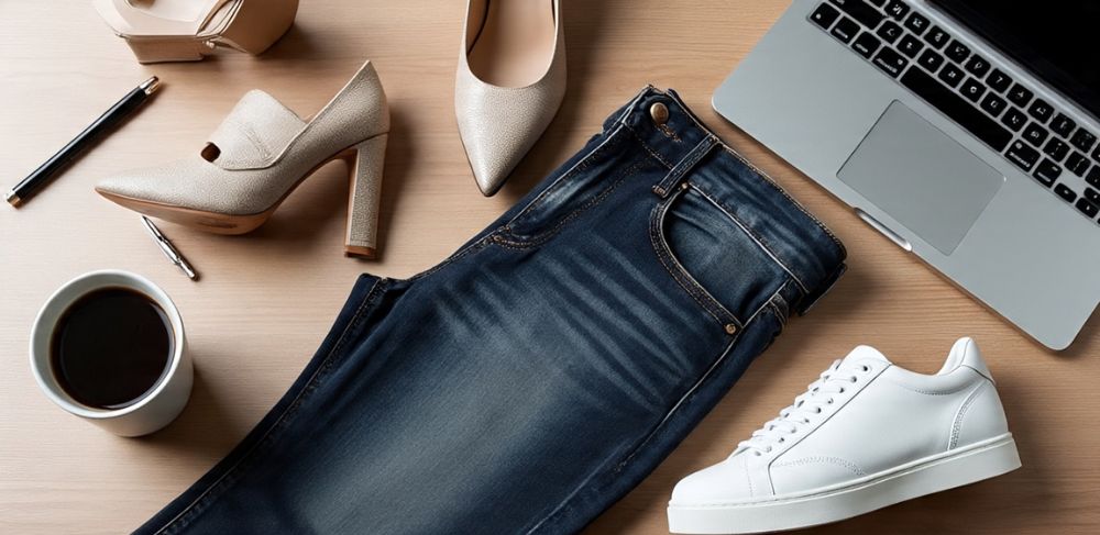 6 Stunning Shoes to Wear with Bootcut Jeans to the Office for a Chic Work Look 1 Cotton Vs Polyester 3