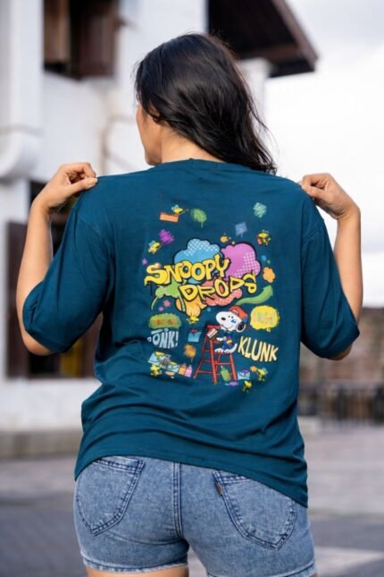 Snoopy Drops Oversized Classic Tee