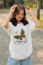 Butterfly Classic Oversized T-Shirt – Premium Cotton Artistic Tee - Image 2