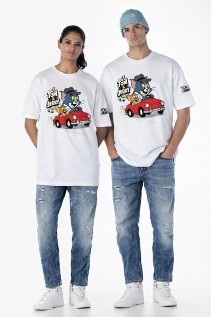 Tom and Jerry Oversized T-Shirt