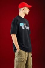 Bro I’m Tired Oversized Classic Tee – Bold Streetwear Essential - Image 2
