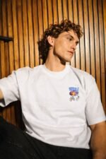 Mentally Somewhere Else Oversized Tee – Chill & Aesthetic Streetwear - Image 4