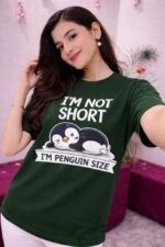 Adorable Penguin Size Oversized T-Shirt for Women – Funny & Stylish - Image 4