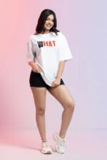 What Is Real Oversized T-Shirt for Women – Bold Statement Graphic Streetwear Tee - Image 5
