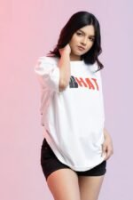 What Is Real Oversized T-Shirt for Women – Bold Statement Graphic Streetwear Tee - Image 3